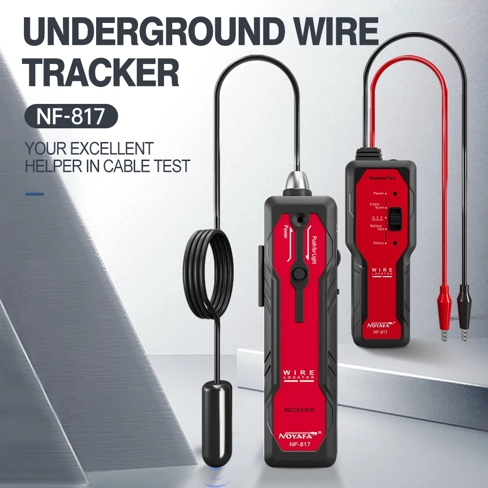 Underground Cable Detector - NOYAFA NF-817 Kabelzoeker Detector Ondergrondse Muur