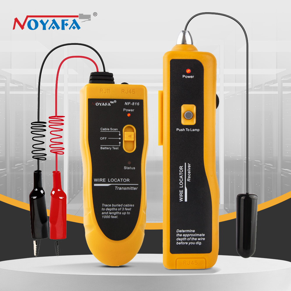 Underground Cable Detector - Noyafa NF-816 Ondergrondse Kabel Tracker Anti-Interferentie