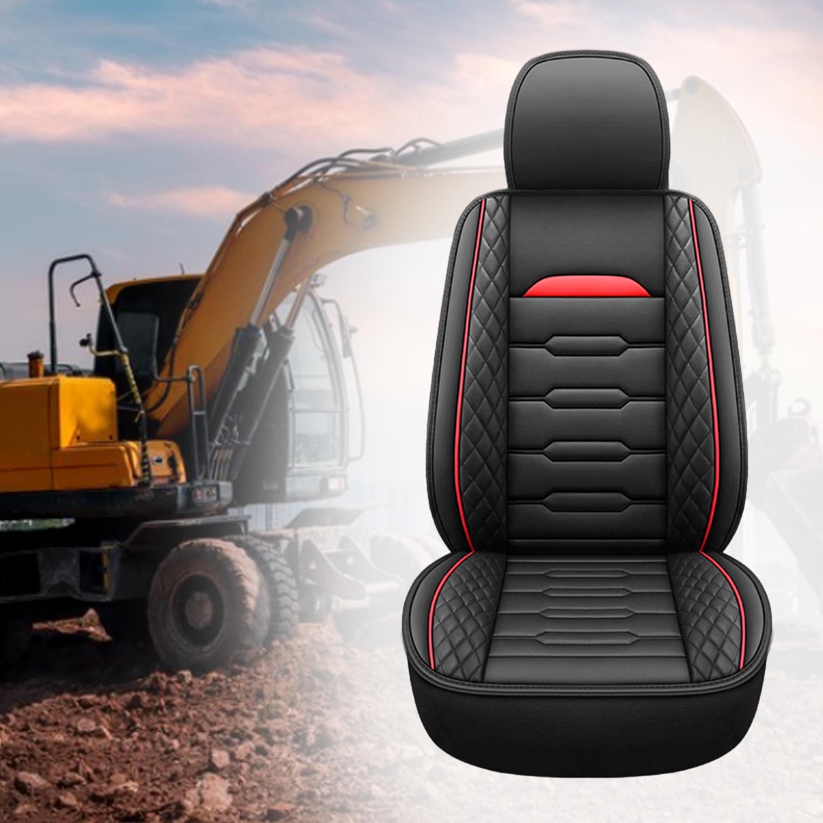 Heavy Equipment Forklift - PU-leer graafmachine zitkussen ademende slijtvaste hoes