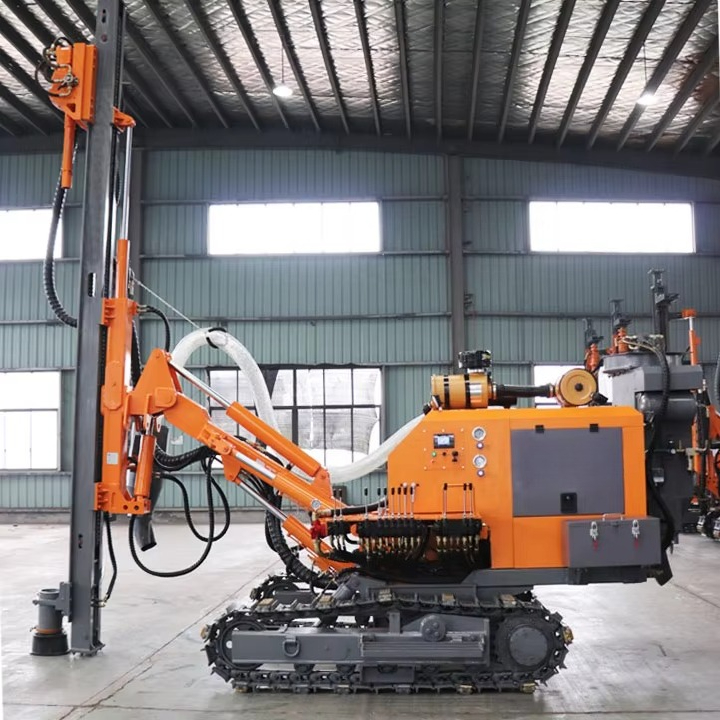 Heavy Equipment Drilling Rig - Zware hydraulische rupsboormachine voor DTH-boringen, geschikt