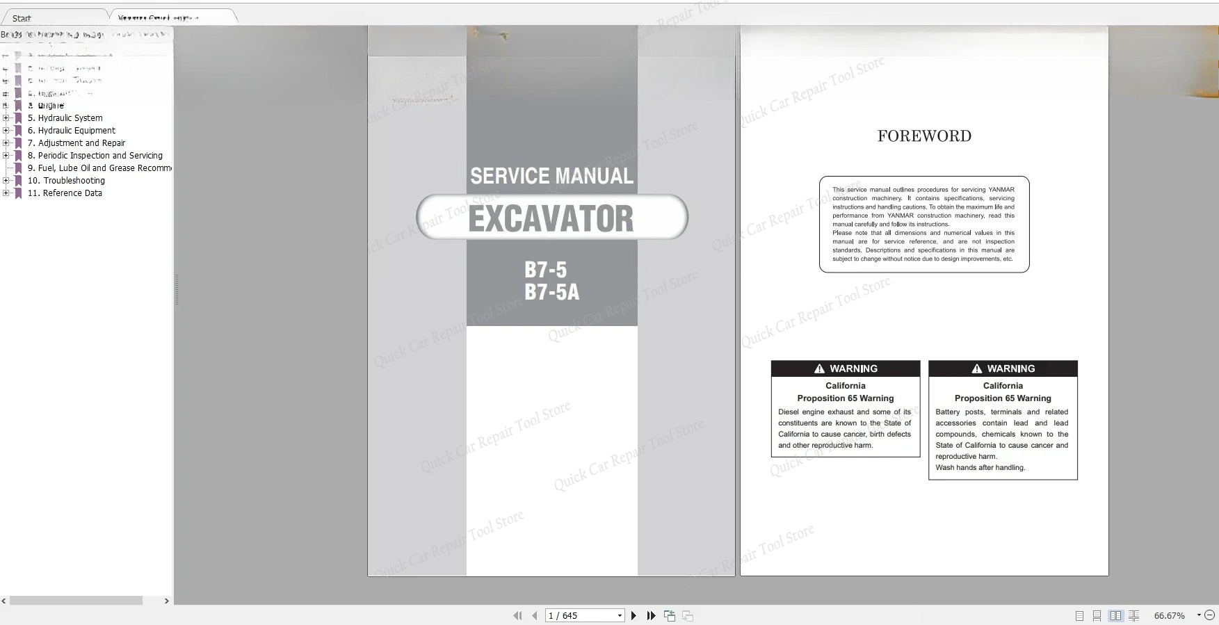 Heavy Equipment Manual - AutoCD Heavy Equipment 10,7 GB Volledige
