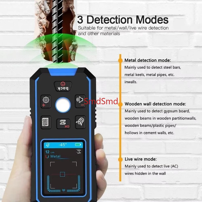 NF-518 Professionele Metaaldet - Underground Cable Detector recensie en prijs