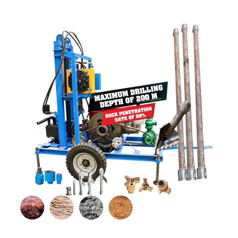 Zware waterputboormachine voor - Heavy Equipment Drilling Rig recensie en prijs