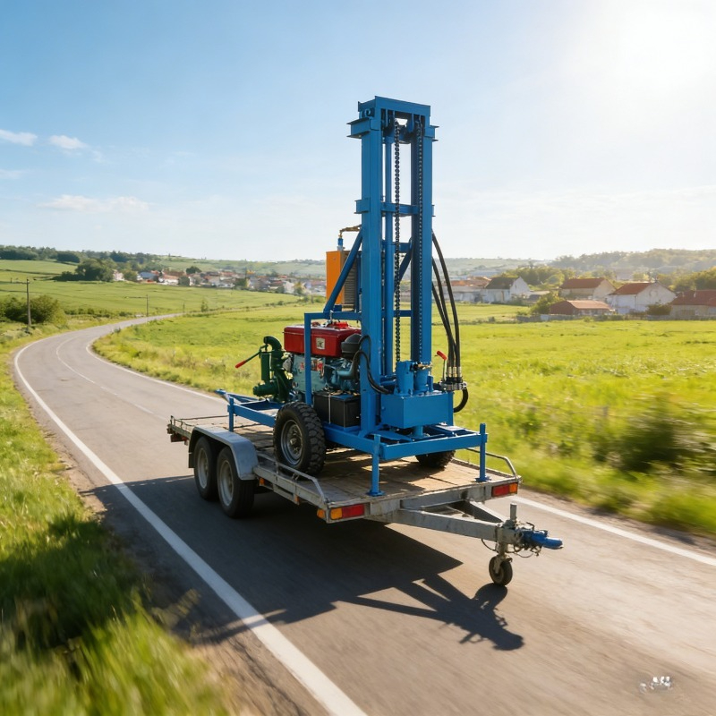 Industriële kleine blauwe diam - Heavy Equipment Drilling Rig recensie en prijs
