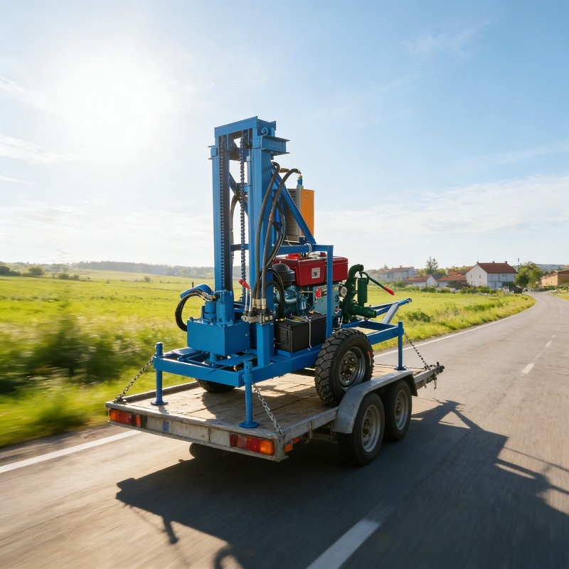 Industriële kleine blauwe diam - Heavy Equipment Drilling Rig recensie en prijs
