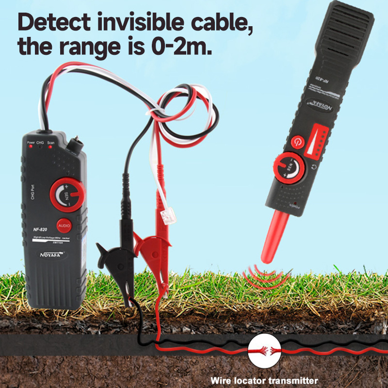 NF-820 Ondergrondse kabeldetec - Underground Cable Detector recensie en prijs