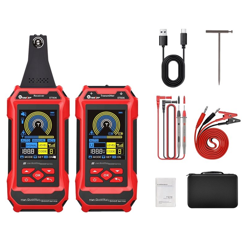 AA51 TOOLTOP ET836 Dubbele Zak - Underground Cable Detector recensie en prijs