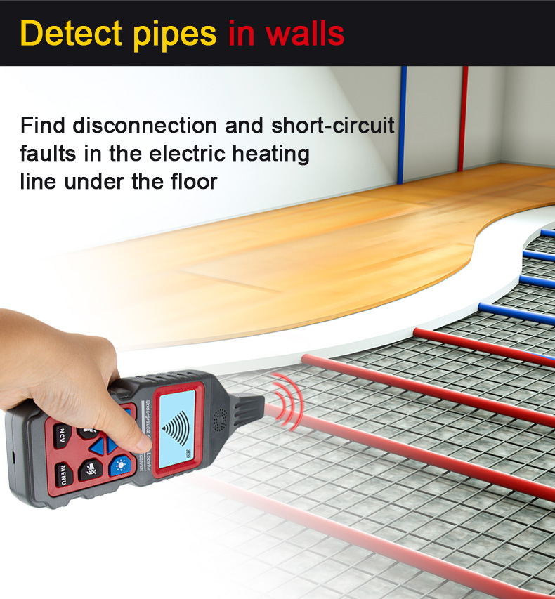 Ondergrondse kabelzoeker NF-82 - Underground Cable Detector recensie en prijs