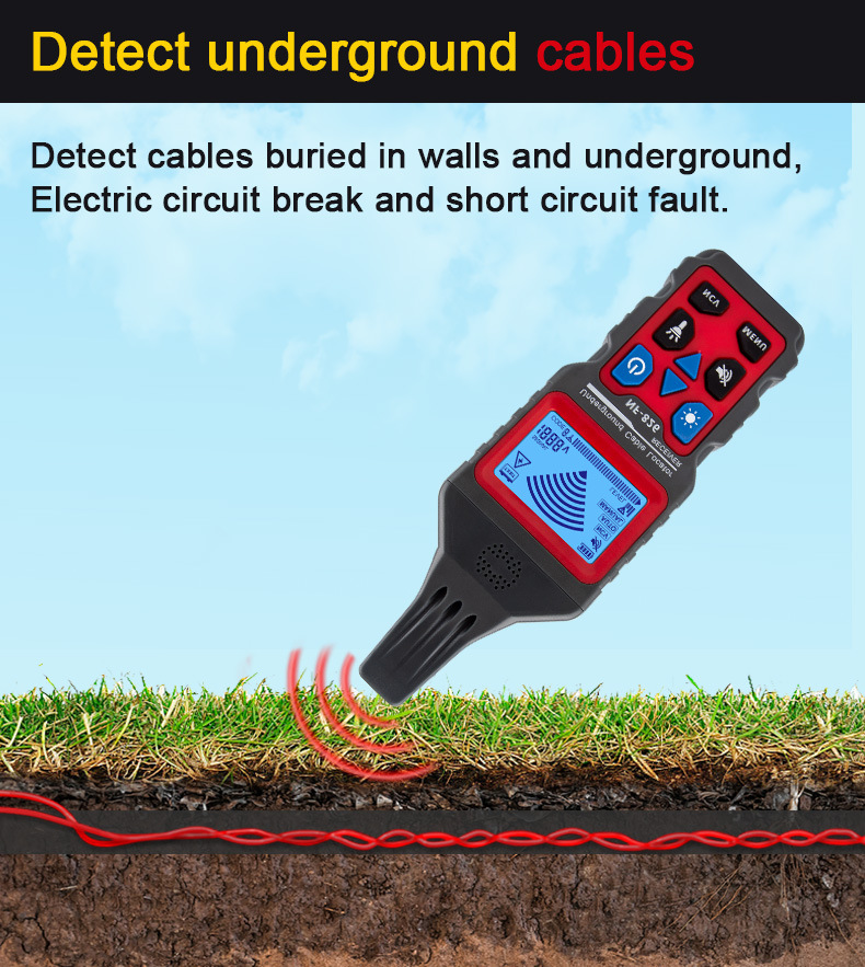 Ondergrondse kabelzoeker NF-82 - Underground Cable Detector recensie en prijs