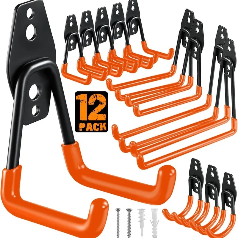 12-delige set garage-opberghak - Heavy Equipment Management recensie en prijs