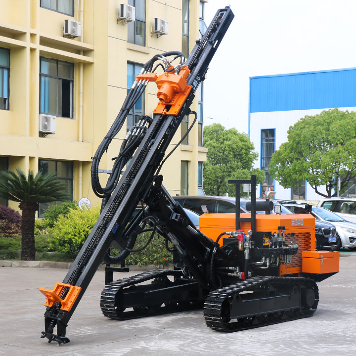 Zware hydraulische rupsboormac - Heavy Equipment Drilling Rig recensie en prijs