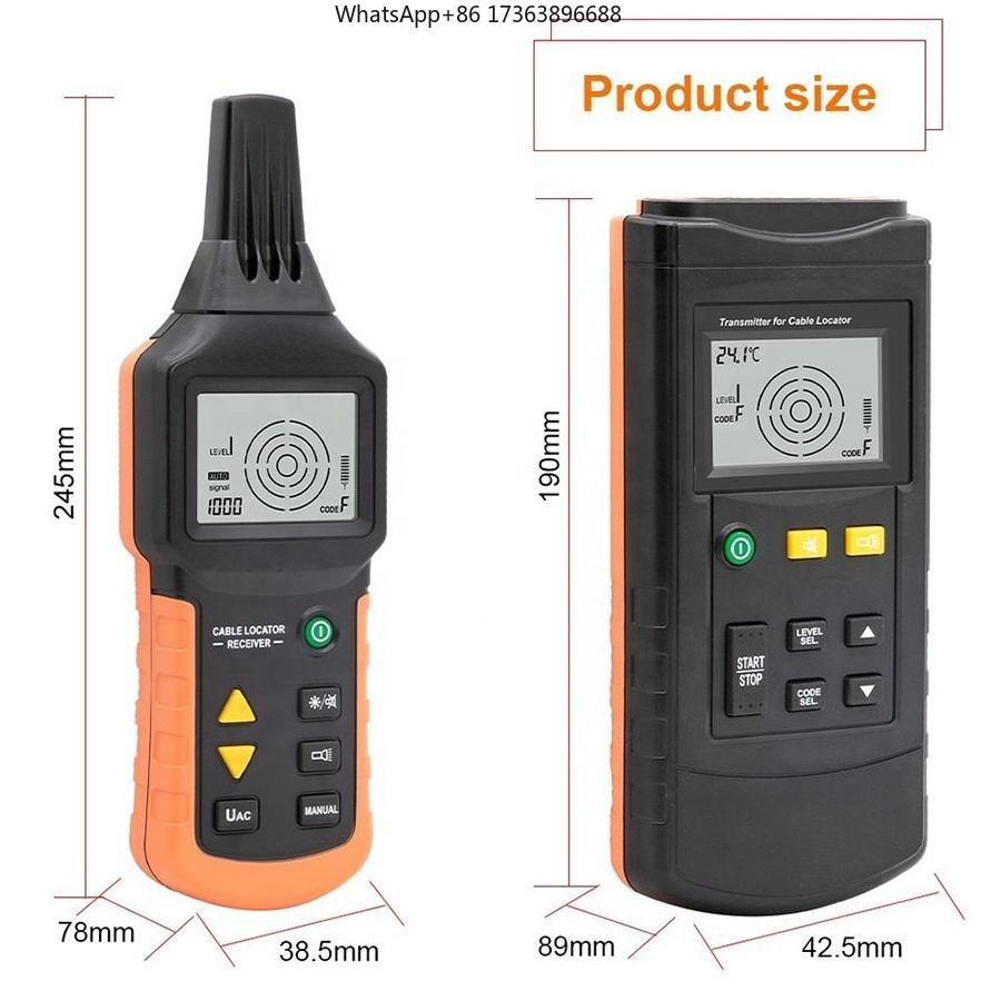 RuoShui 7501 Kabelzoeker 12V-4 - Underground Cable Detector recensie en prijs