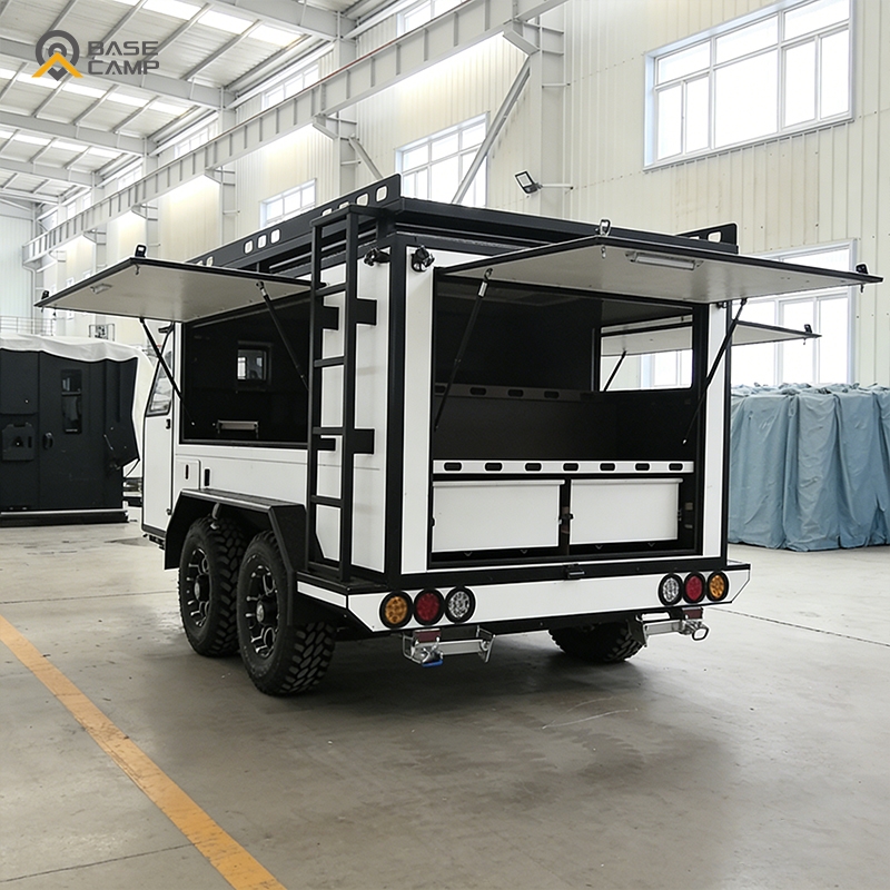 Zware-duty gesloten aanhangwag - Heavy Equipment Hauler recensie en prijs